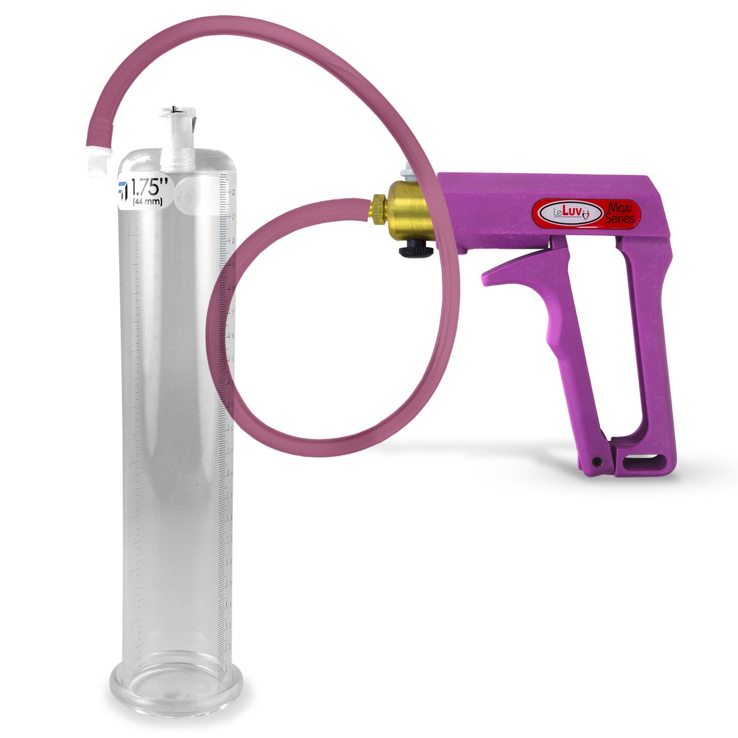 MAXI Purple Penis Pump with Premium Hose 9" x 1.75" Cylinder