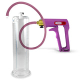 MAXI Purple Penis Pump with Premium Hose 9" x 2.50" Cylinder