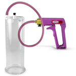 MAXI Purple Penis Pump with Premium Hose 9" x 3.00" Cylinder