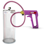 MAXI Purple Penis Pump with Premium Hose 9" x 3.25" Cylinder