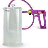 Maxi Purple Penis Pump Premium Hose with 9" x 4.50" Cylinder