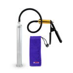 Ultima Brass Black Rubber Grip Silicone Hose | Penis Pump | 12" x1.35" Cylinder