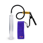 Ultima Brass Black Rubber Grip Silicone Hose | Penis Pump | 12" Length x 1.65" Cylinder 