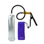 Ultima Brass Black Rubber Grip Silicone Hose | Penis Pump | 12" x 3.00" Cylinder