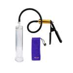 Ultima Brass Black Rubber Grip Silicone Hose | Penis Pump | 9" Length x 1.65" Cylinder 