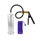 Ultima Brass Black Rubber Grip Silicone Hose | Penis Pump | 9" x 2.875" Cylinder