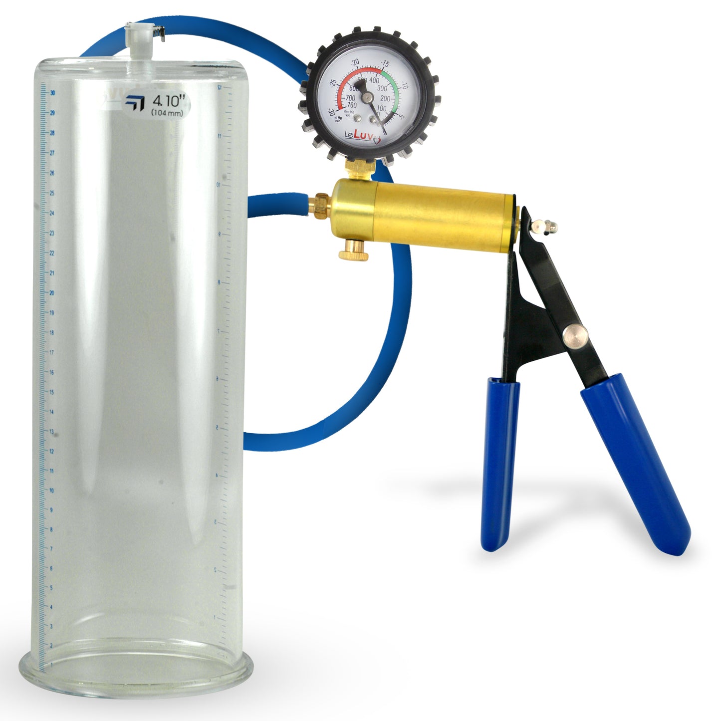 ULTIMA Blue Premium Hose Pump with Gauge & Cover 12" 4.10" Diameter
