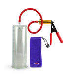 Ultima Red Rubber Grip, Silicone Hose | Penis Pump 12" Length - 4.10" Cylinder Diameter