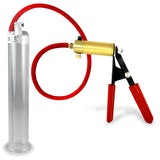 Ultima Red Rubber Grip, Silicone Hose | Penis Pump + 9" x 1.50" Cylinder