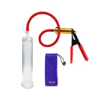 Ultima Red Rubber Grip, Silicone Hose | Penis Pump 9" Length - 1.65" Cylinder Diameter