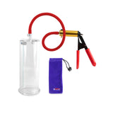 Ultima Red Rubber Grip, Silicone Hose | Penis Pump + 9" x 3.25" Cylinder