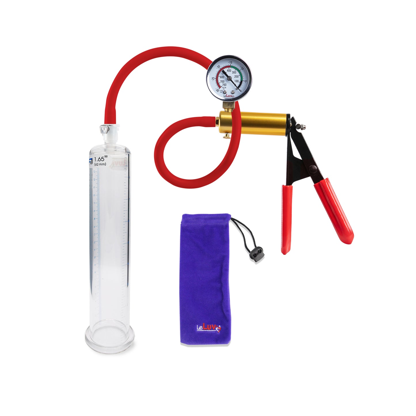 Premium Hose Pump ULTIMA Red Gauge 9" x 1.65" Cylinder Diameter