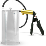 Premium Ultima Black Penis Pump Ergonomic Grip & Slippery Hose 9" Length - 5.00" Cylinder Diameter