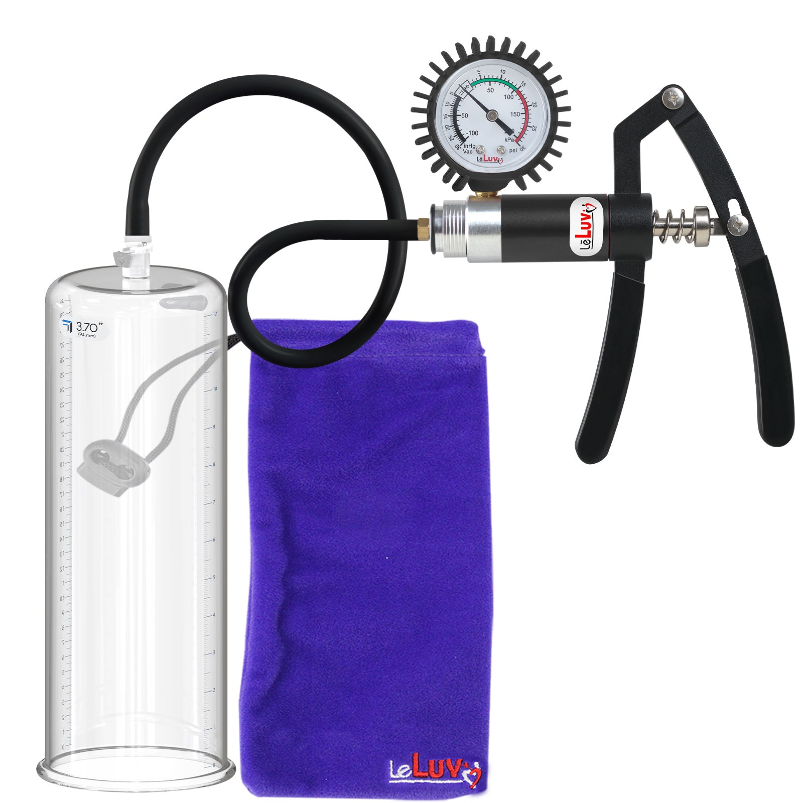 Black + Protected Gauge / 12" x 3.70"