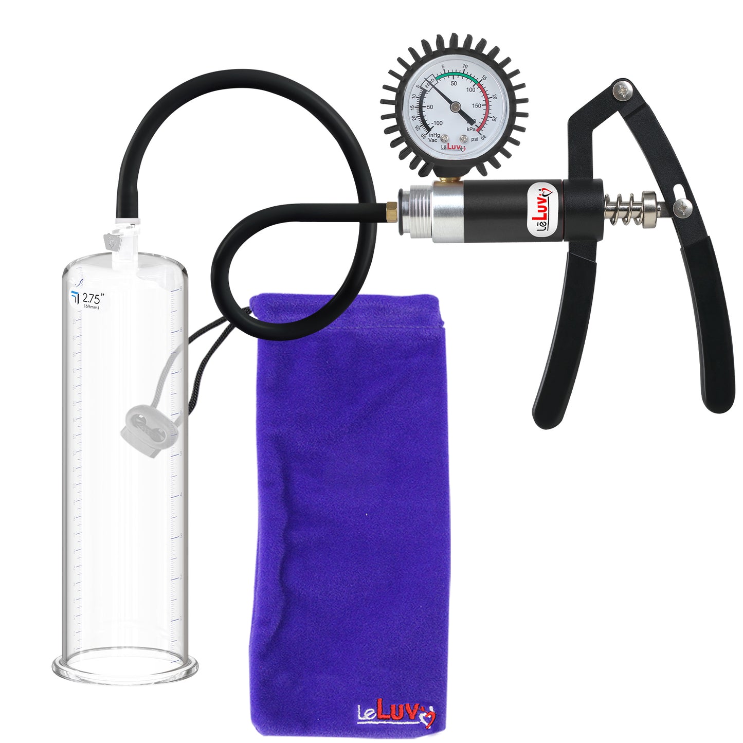 Black + Protected Gauge / 9" x 2.75"