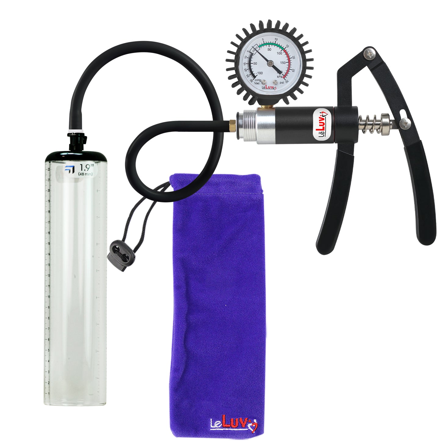 Black + Protected Gauge / 9" x 1.9"