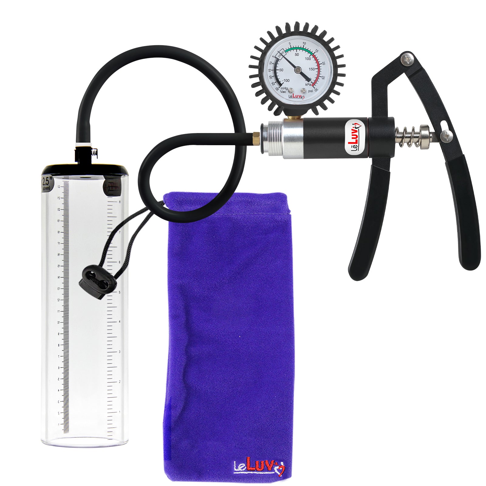 Black + Protected Gauge / 9" x 2.5"