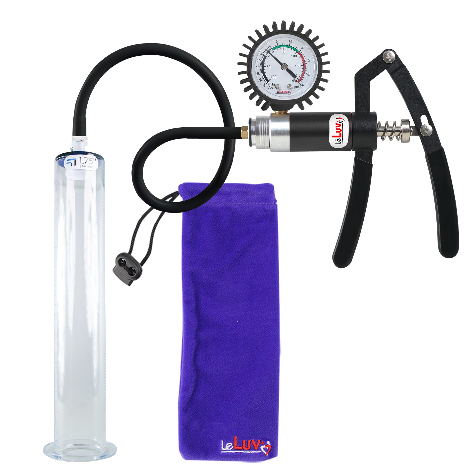 Black + Protected Gauge / 12" x 1.75"