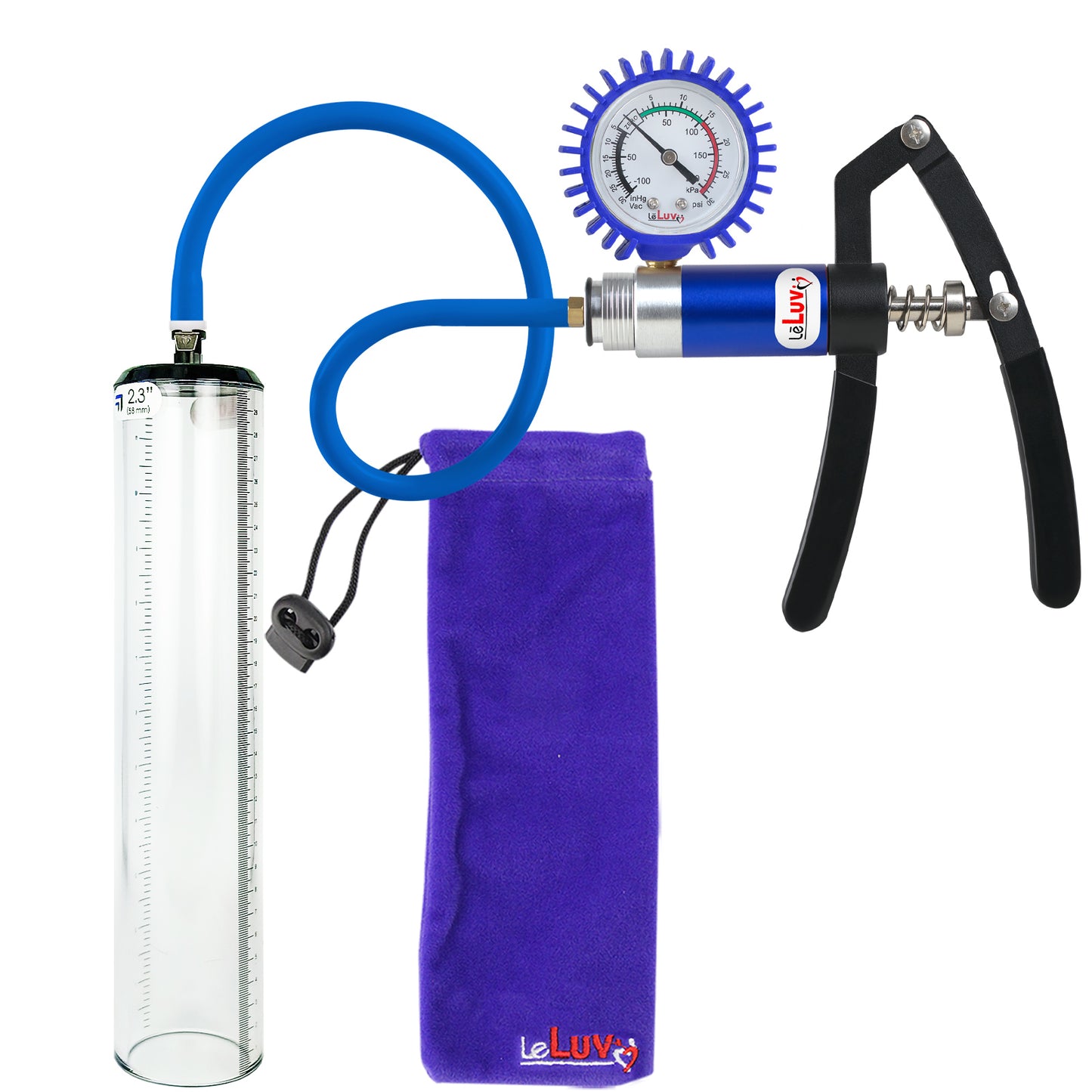 Blue + Protected Gauge / 12" x 2.3"