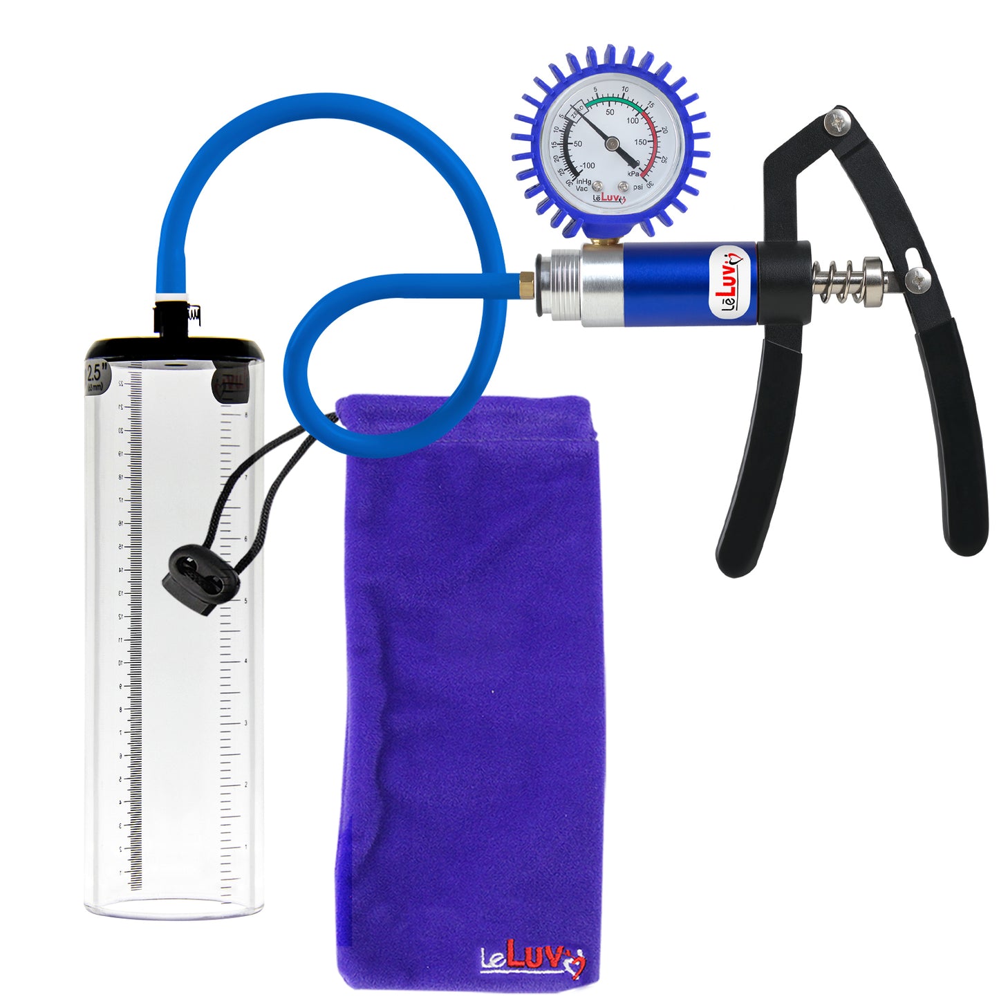 Blue + Protected Gauge / 9" x 2.5"