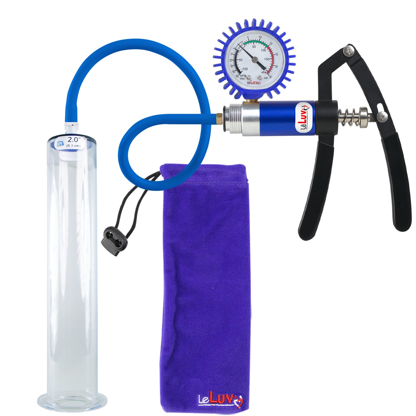 Blue + Protected Gauge / 12" x 2.00"