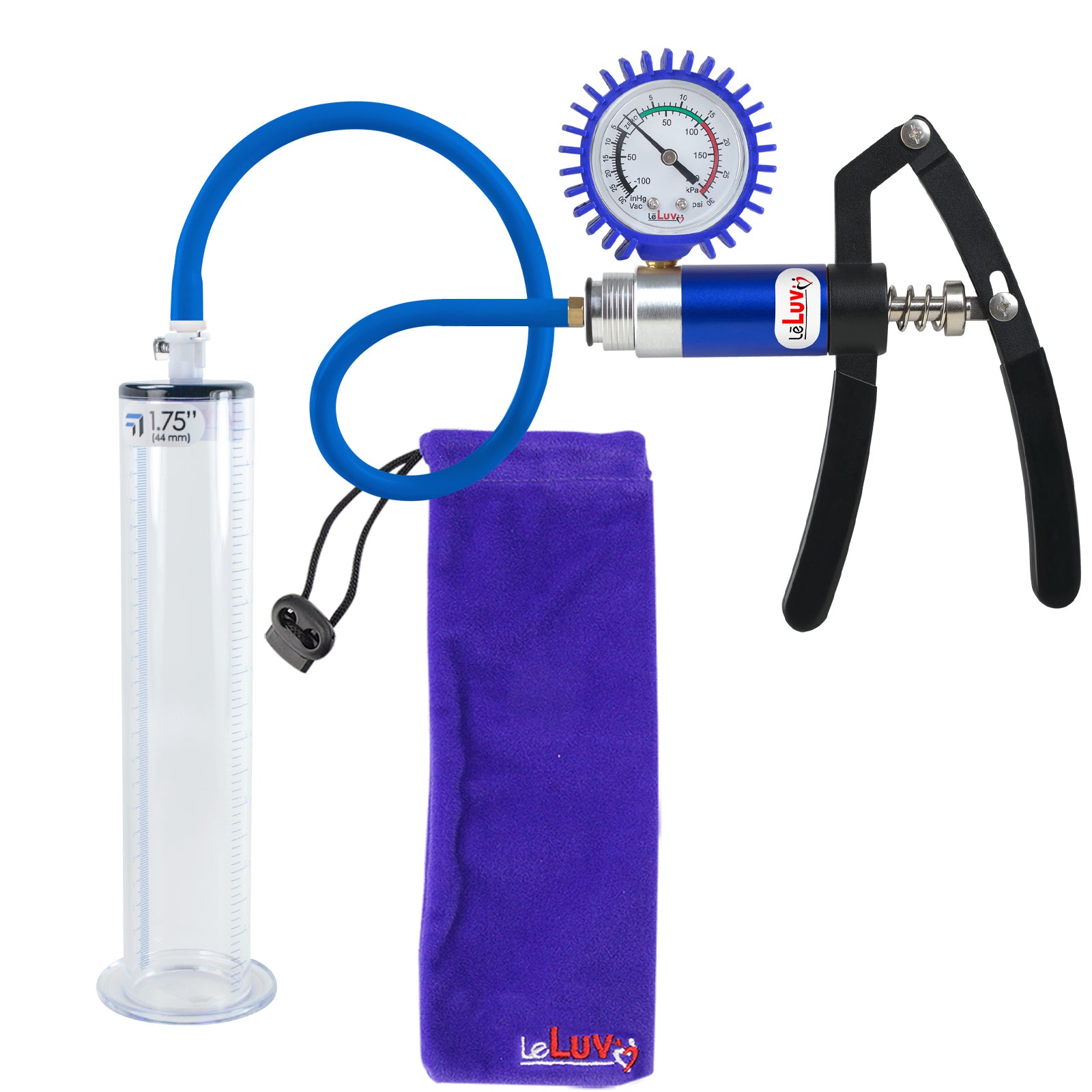 Blue + Protected Gauge / 9" x 1.75"