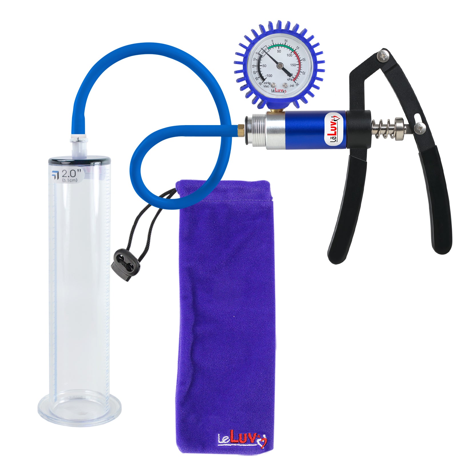 Blue + Protected Gauge / 9" x 2.00"
