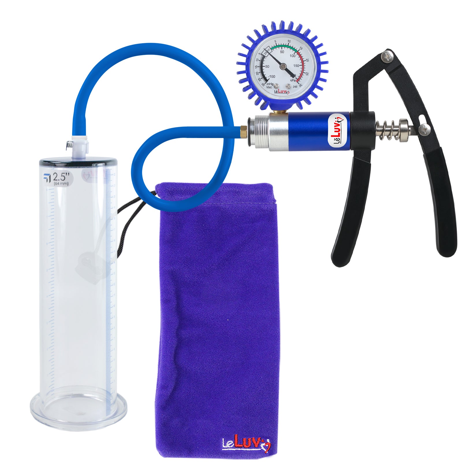 Blue + Protected Gauge / 9" x 2.50"