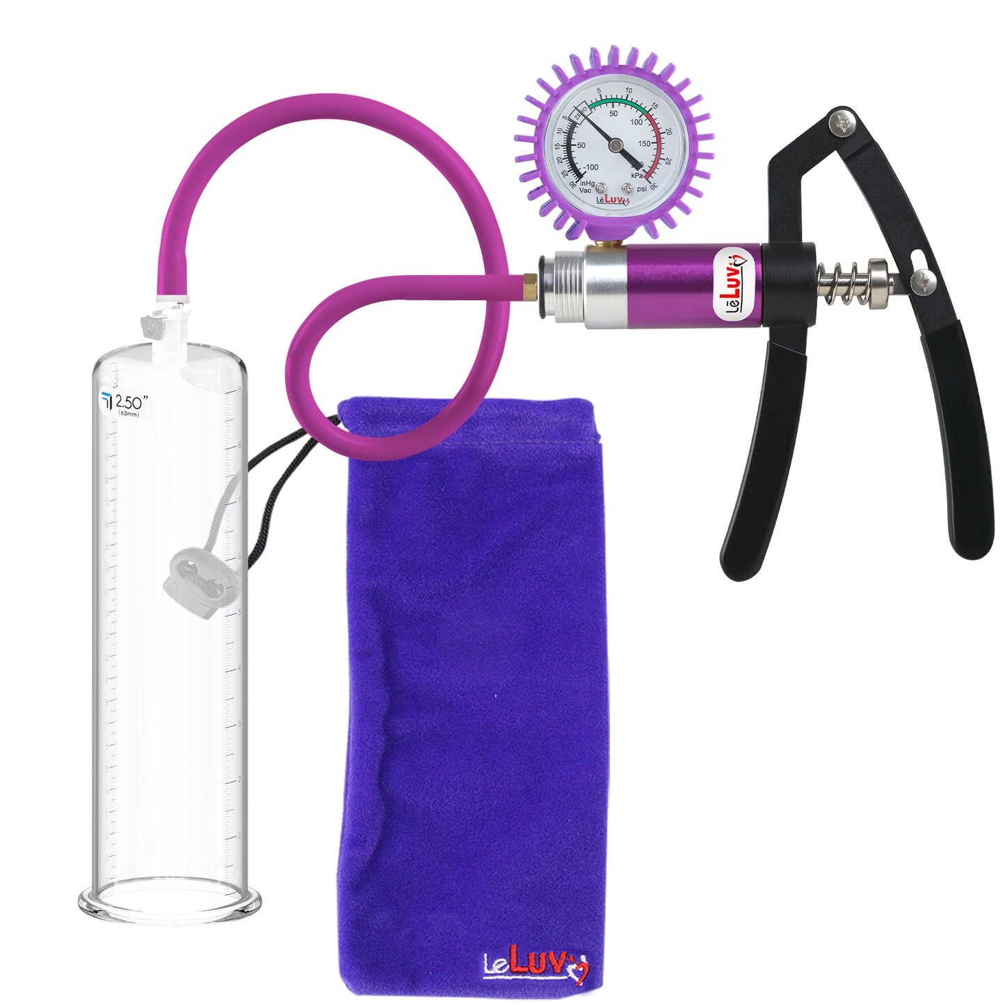 Purple + Protected Gauge / 9" x 2.50"