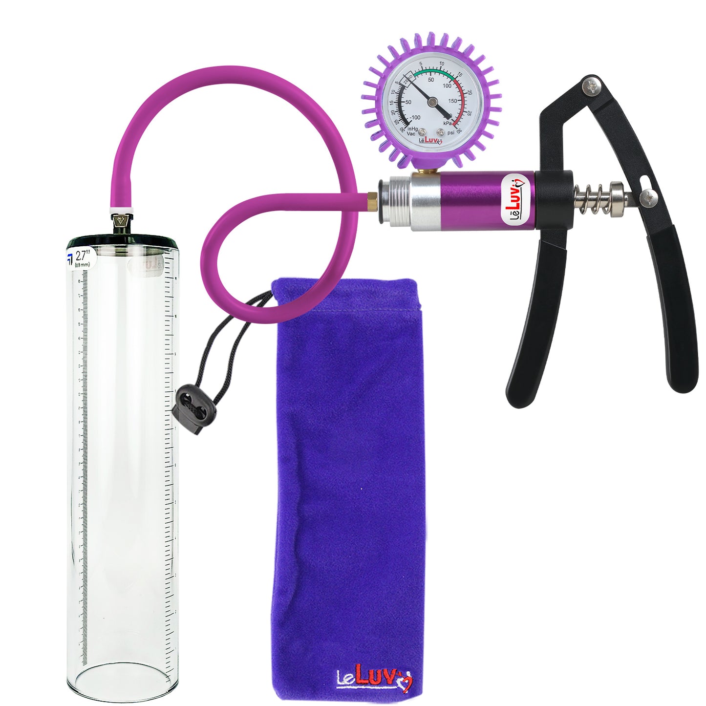 Purple + Protected Gauge / 12" x 2.7"