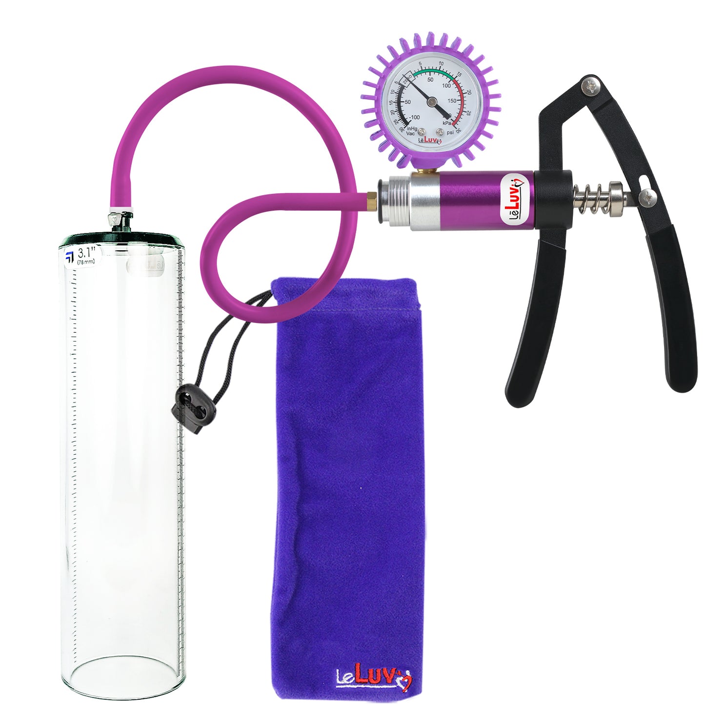 Purple + Protected Gauge / 12" x 3.1"