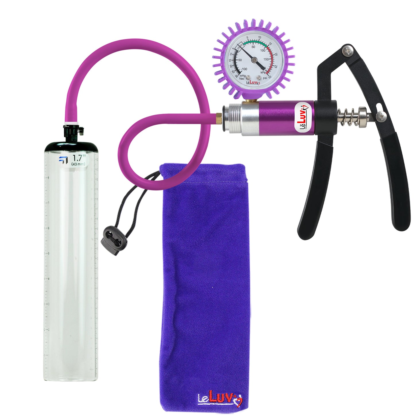 Purple + Protected Gauge / 9" x 1.7"