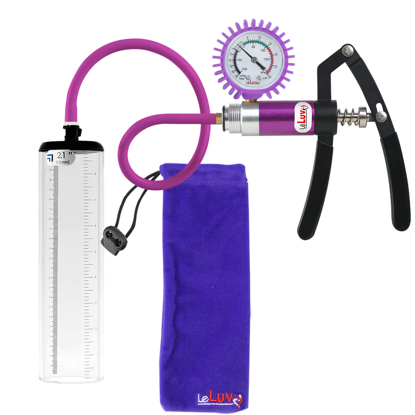 Purple + Protected Gauge / 9" x 2.1"