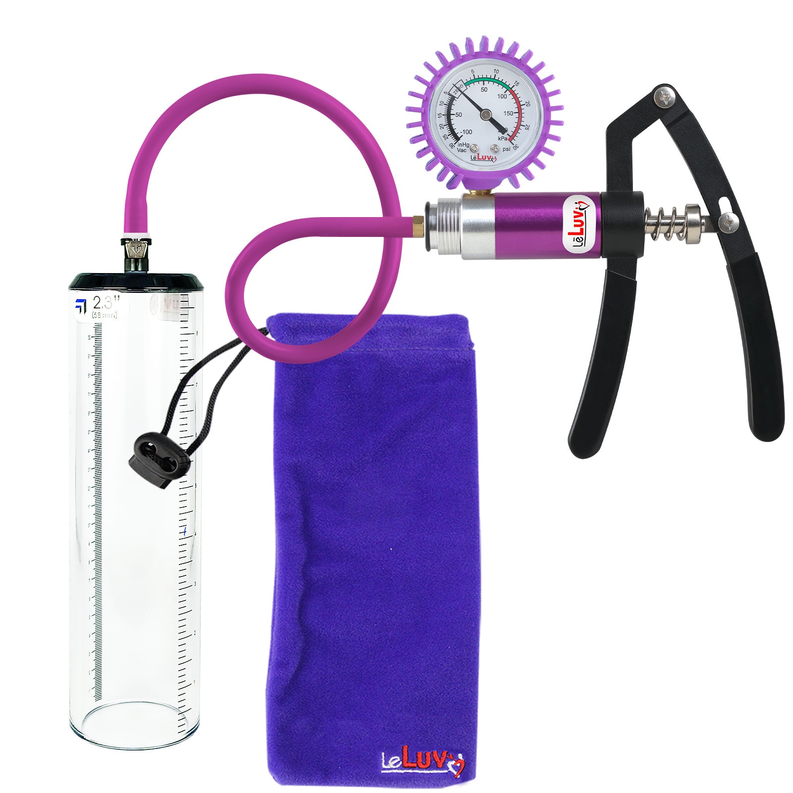 Purple + Protected Gauge / 9" x 2.3"