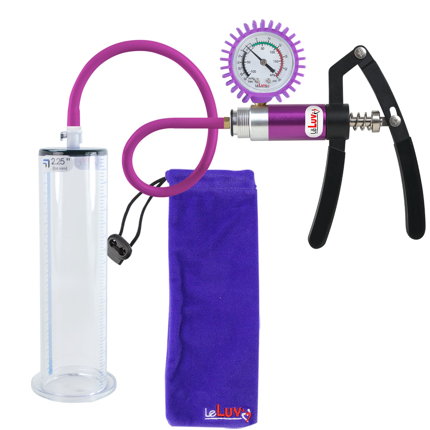 Purple + Protected Gauge / 9" x 2.25"