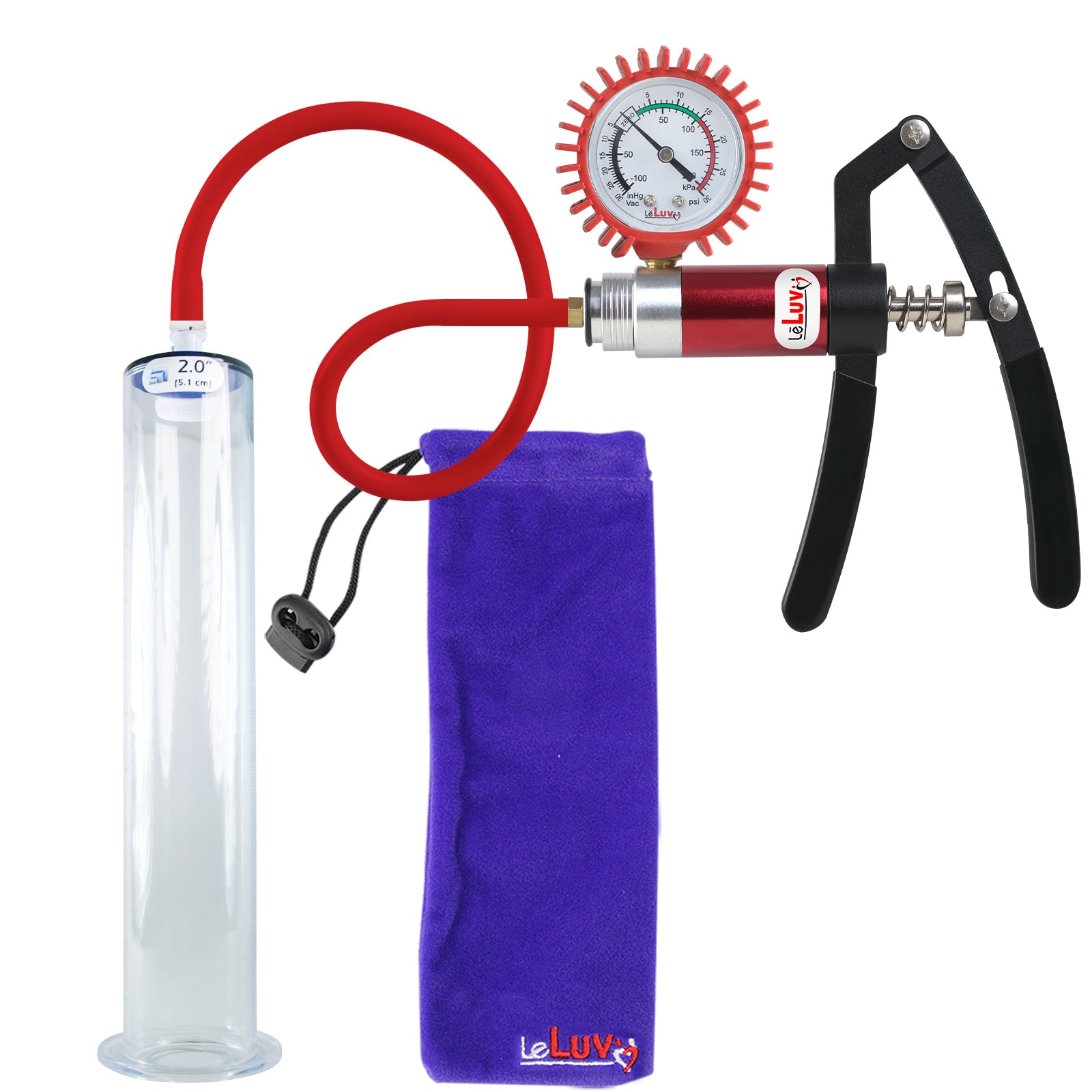 Red + Protected Gauge / 12" x 2.00"