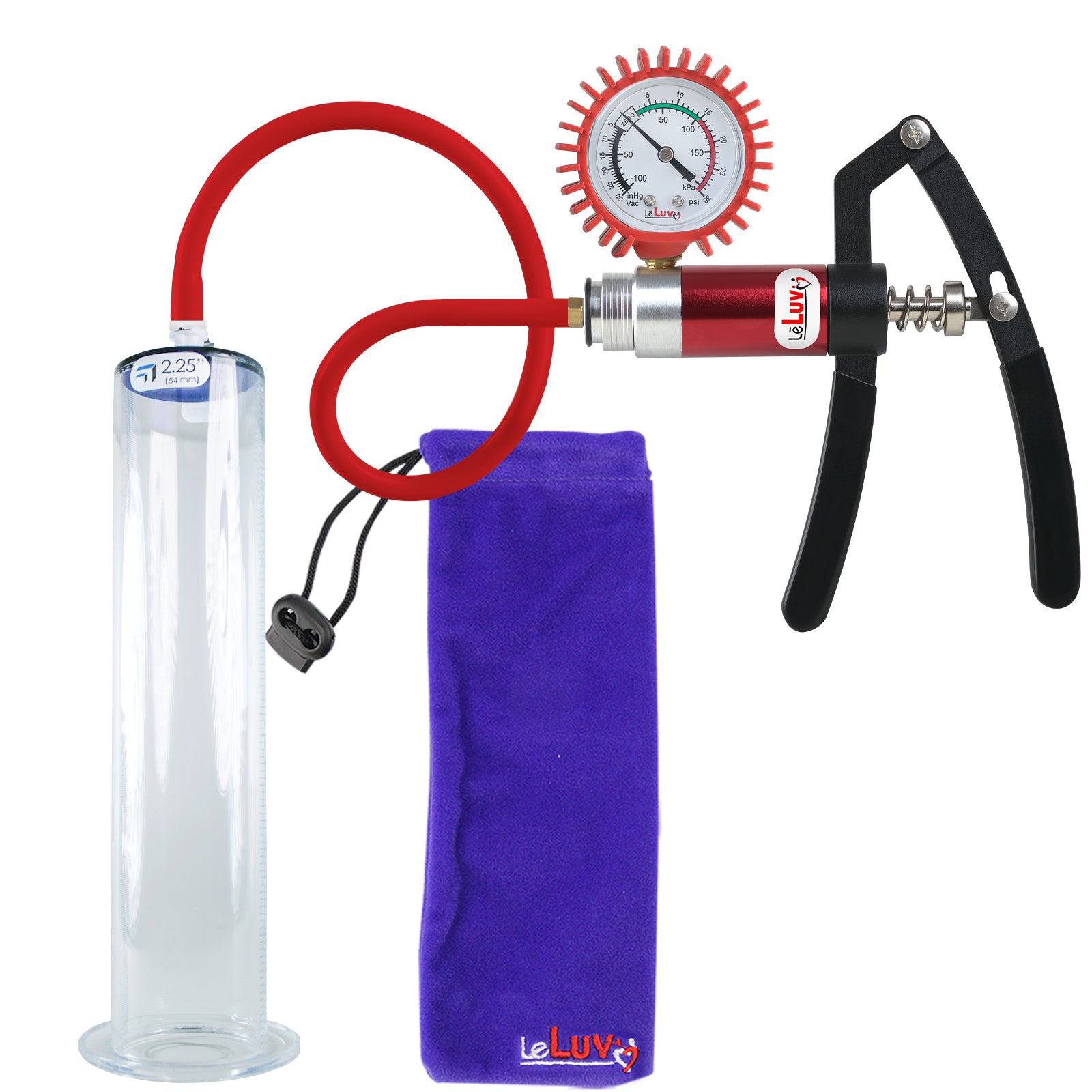 Red + Protected Gauge / 12" x 2.25"
