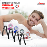 LeLuv Primo Lite Pump Handles | Small & Powerful Dual-Action Vacuum/Pressure Modes | Gauge Options