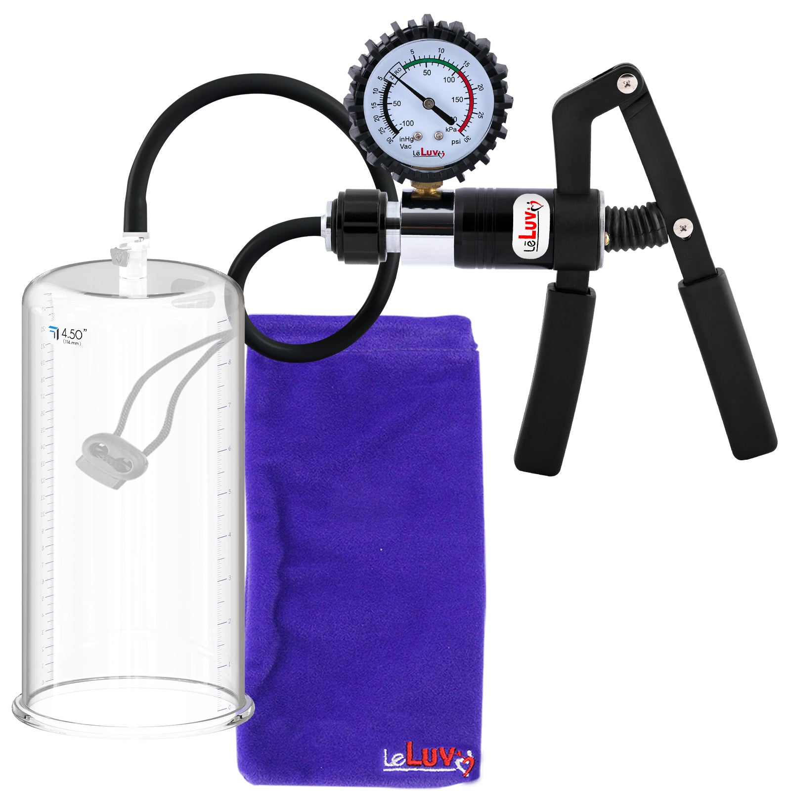 Black + Protected Gauge / 9" x 4.50"