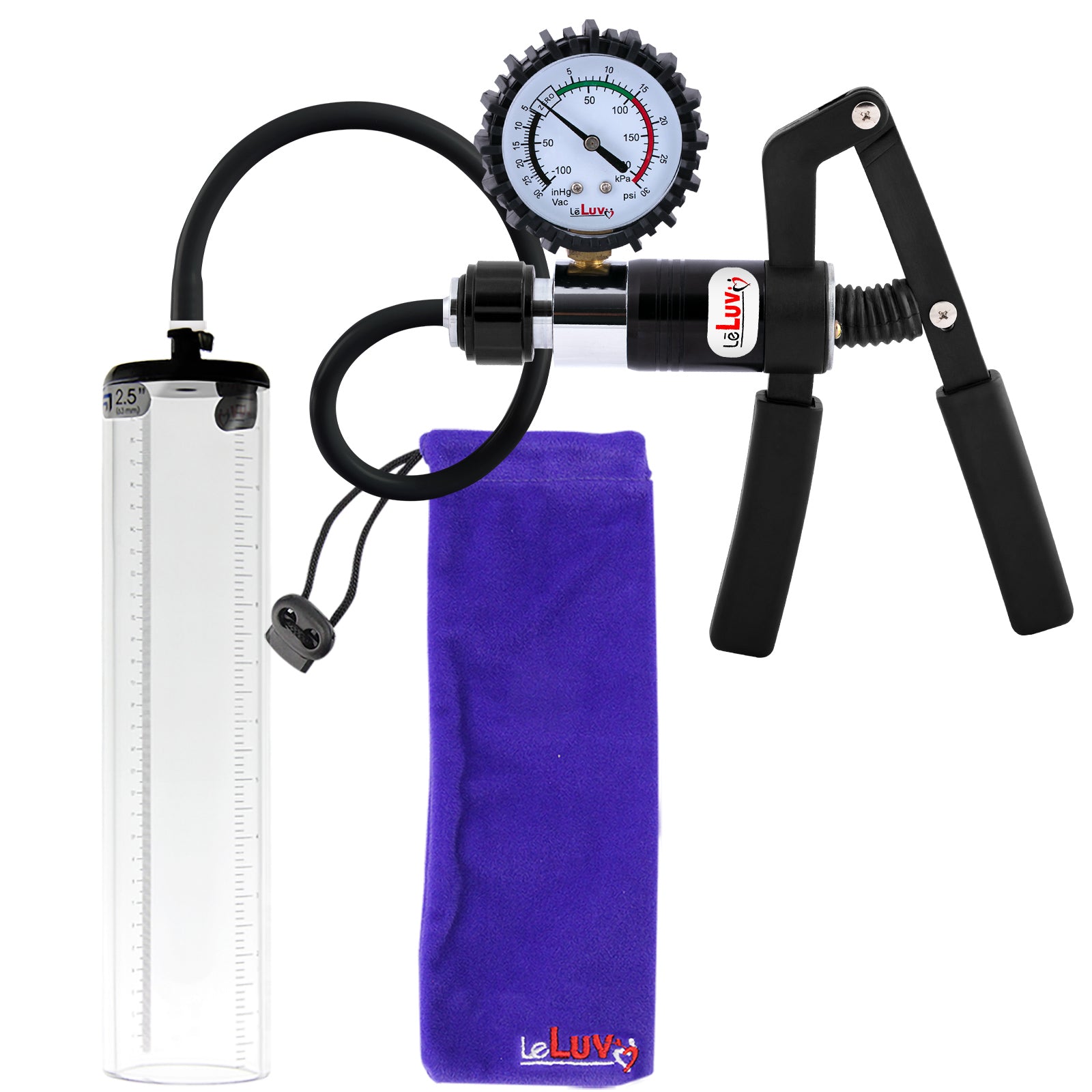 Black + Protected Gauge / 12" x 2.5"