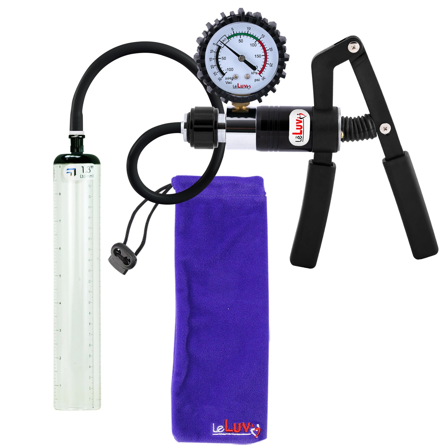 Black + Protected Gauge / 9" x 1.3"