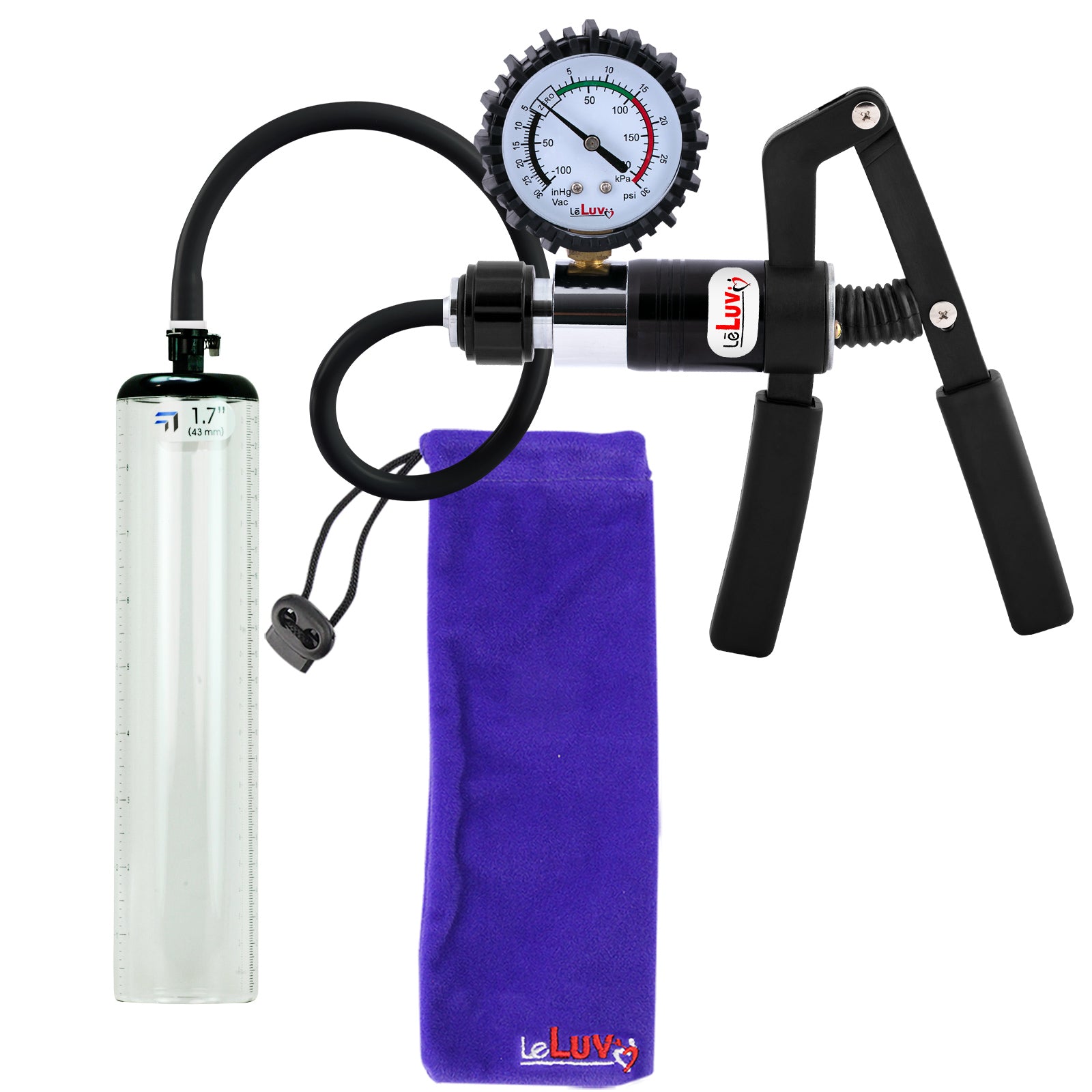 Black + Protected Gauge / 9" x 1.7"