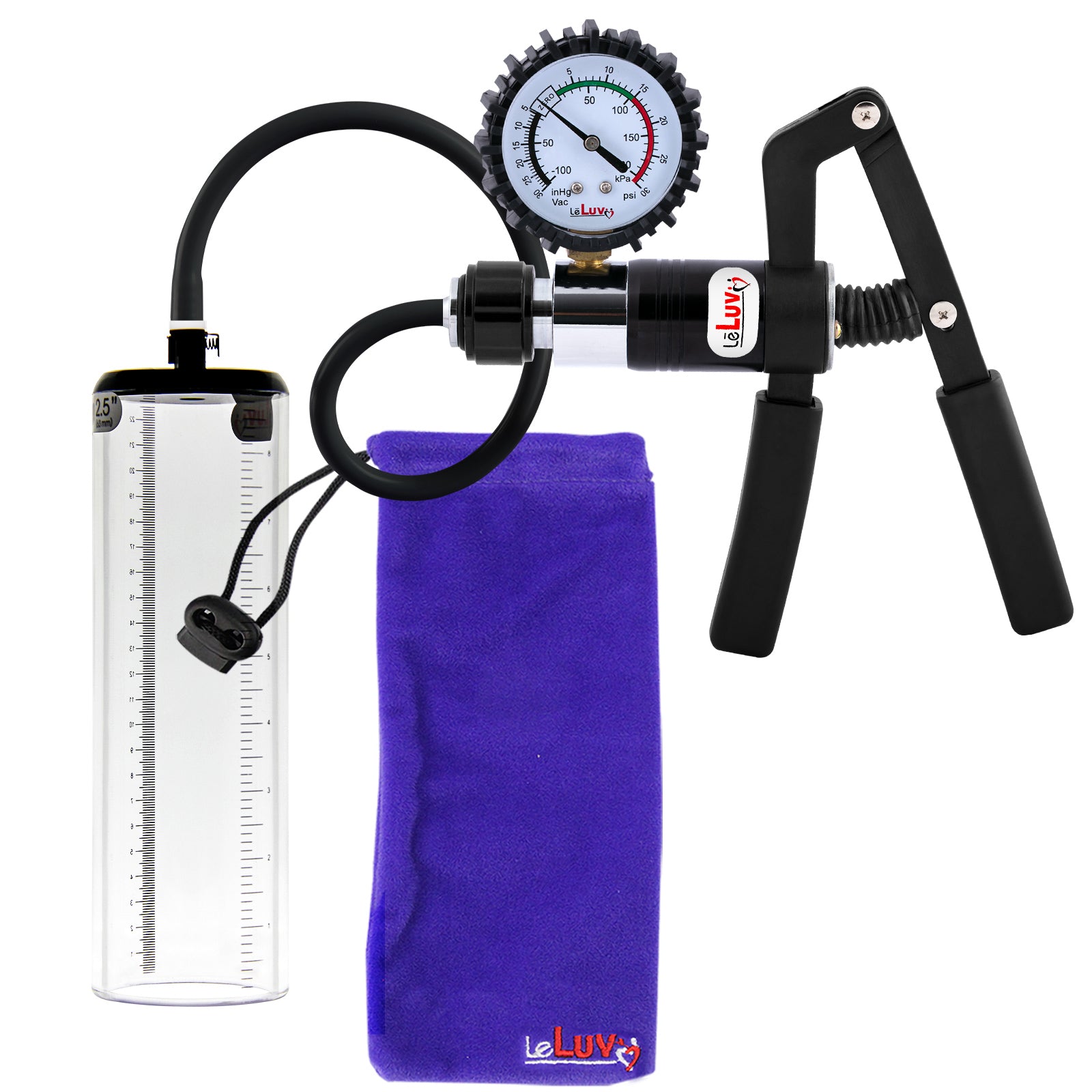 Black + Protected Gauge / 9" x 2.5"