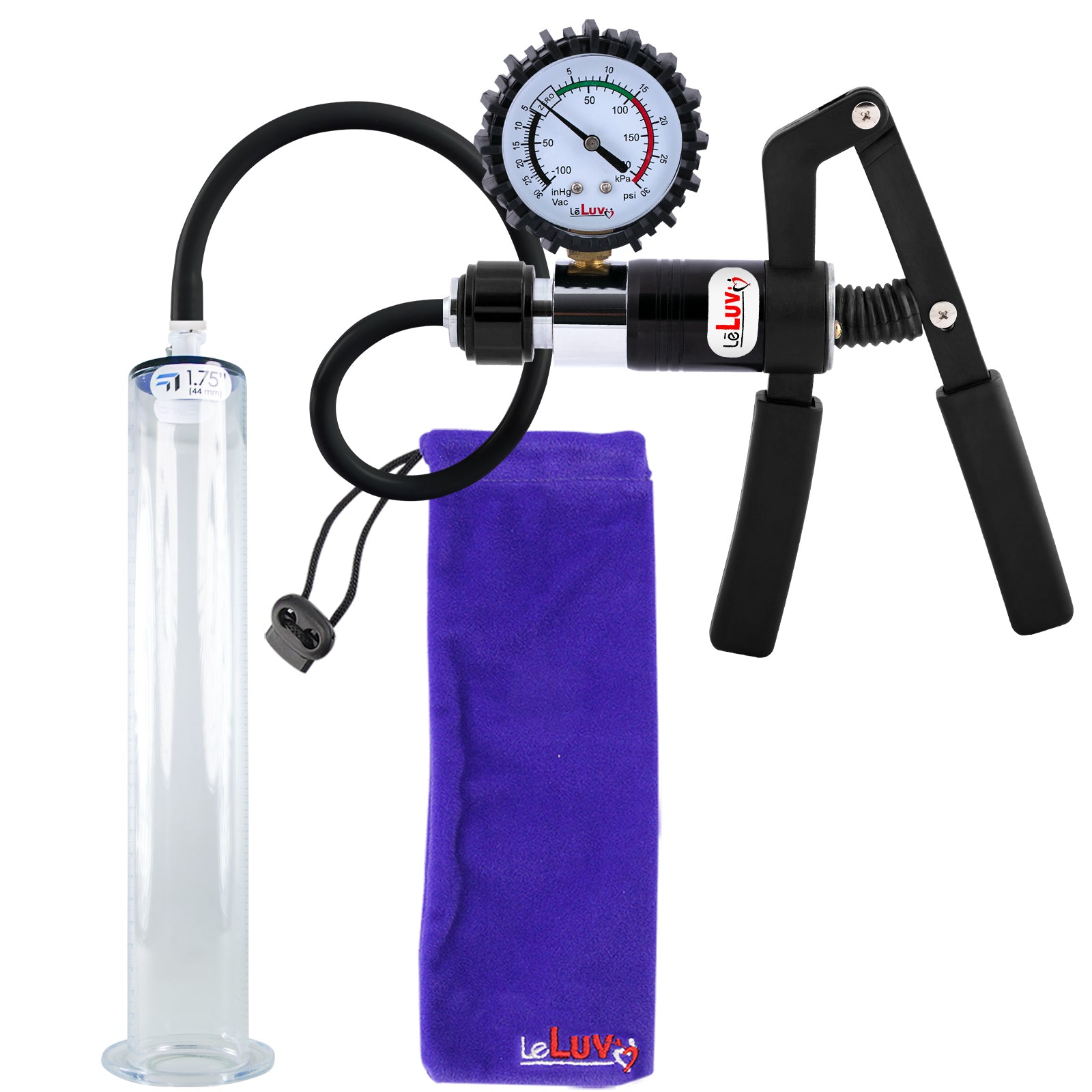 Black + Protected Gauge / 12" x 1.75"