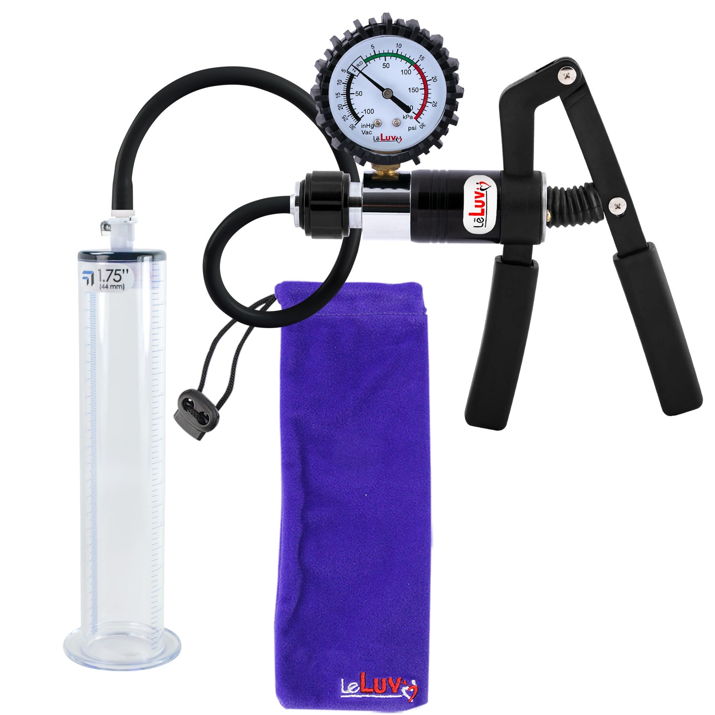 Black + Protected Gauge / 9" x 1.75"