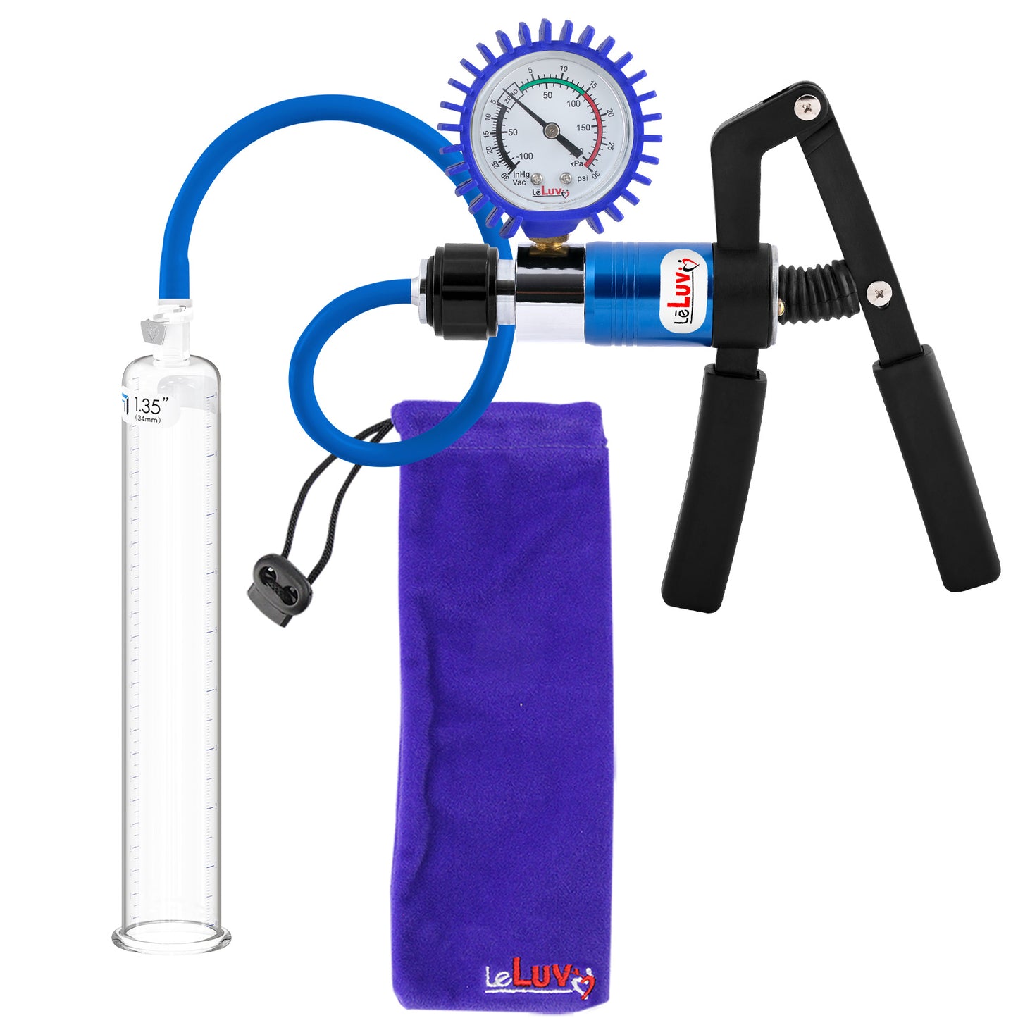 Blue + Protected Gauge / 9" x 1.35"
