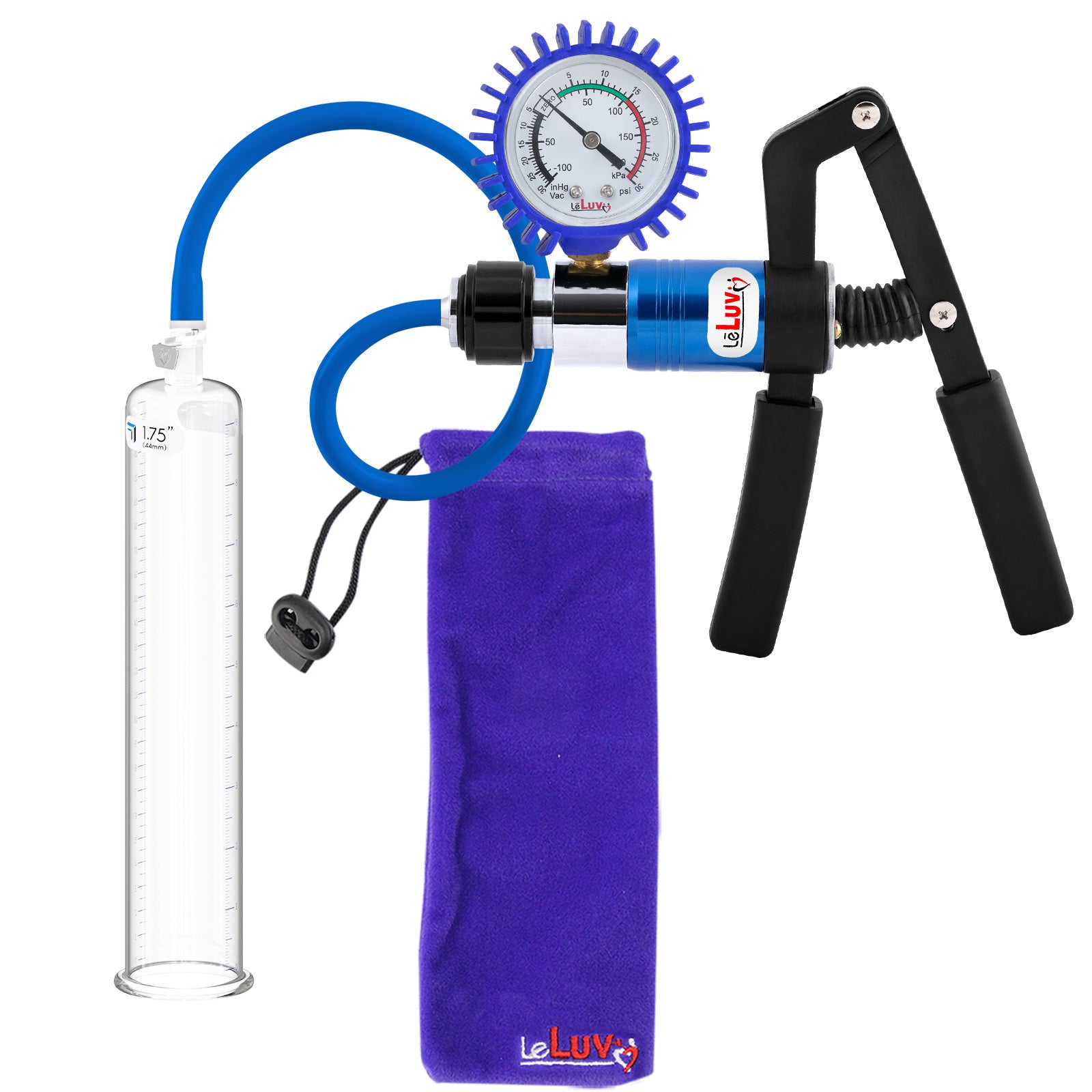 Blue + Protected Gauge / 9" x 1.75"