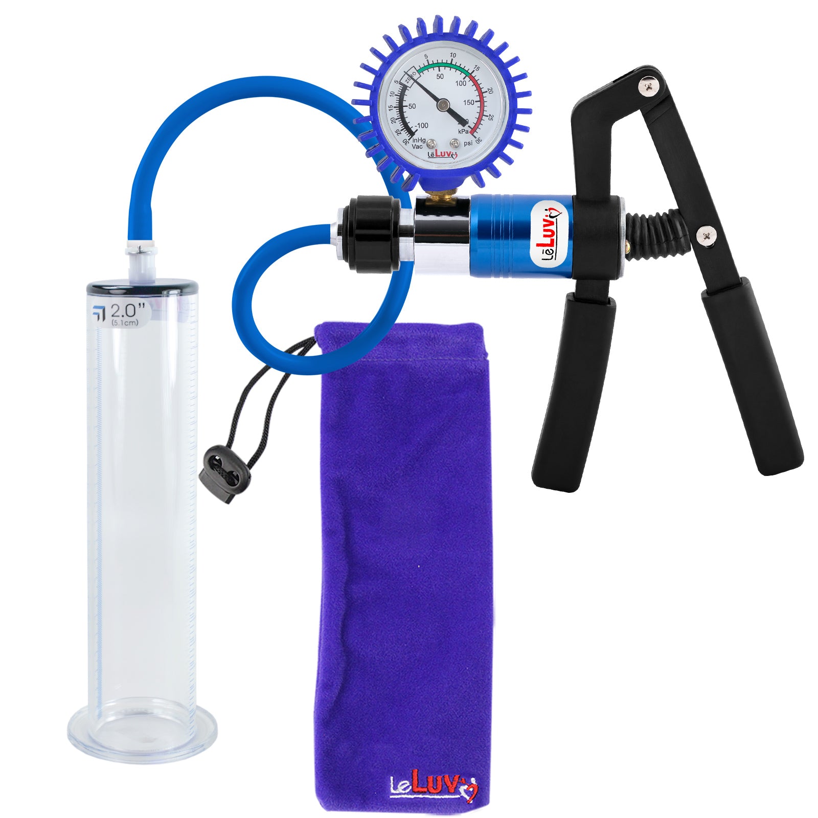 Blue + Protected Gauge / 9" x 2.00"