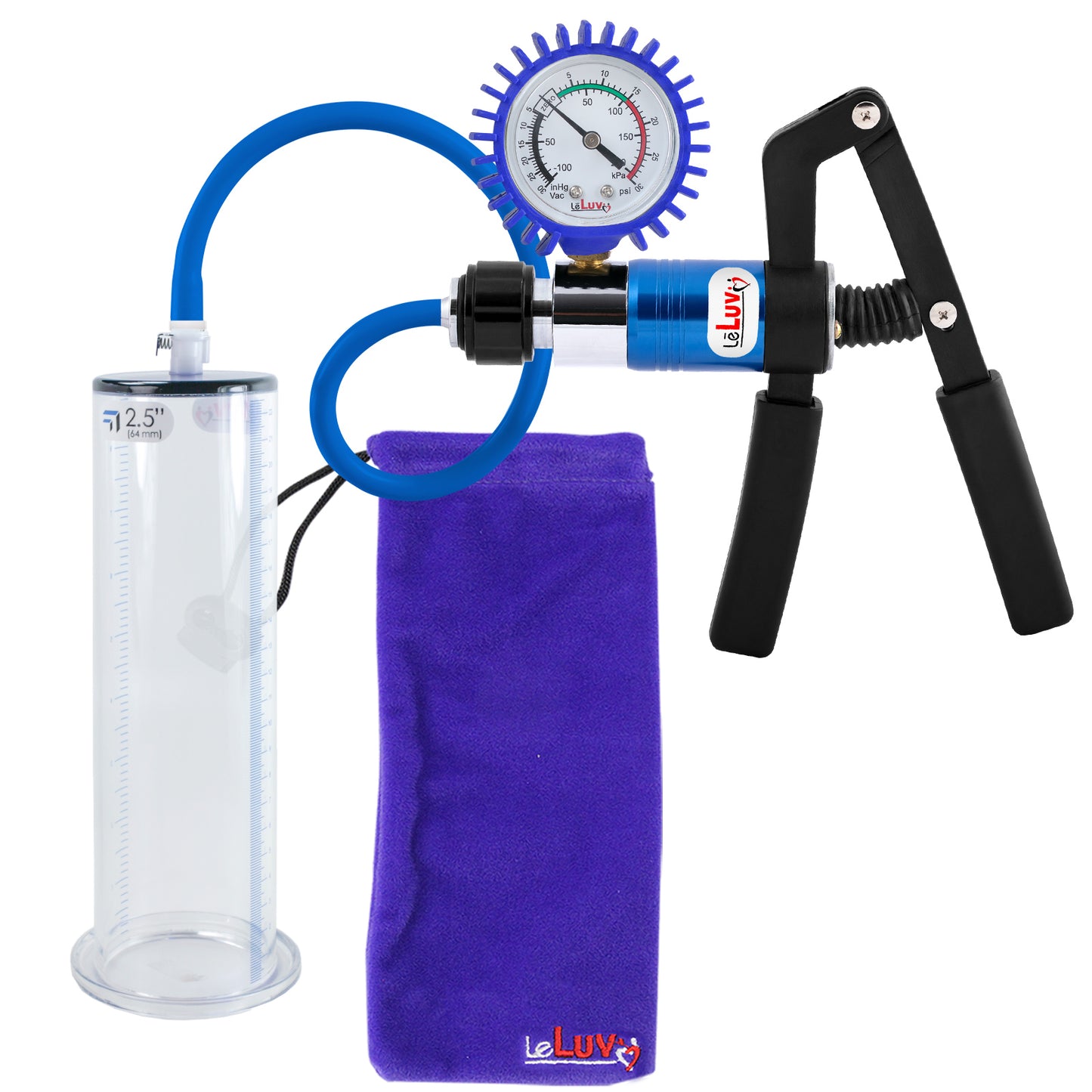 Blue + Protected Gauge / 9" x 2.50"