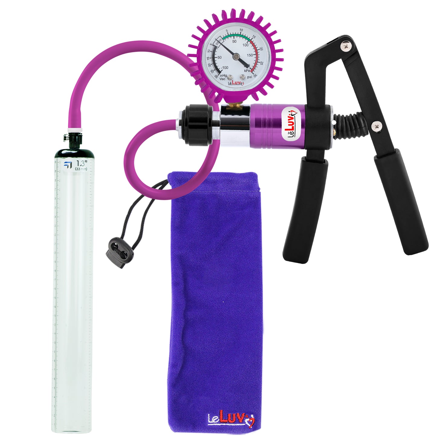 Purple + Protected Gauge / 12" x 1.3"